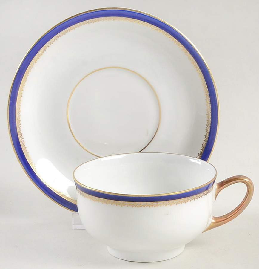 927 Flat Cup & Saucer Set by Edelstein-1