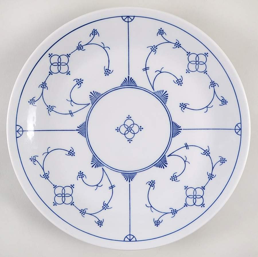 Blau Saks Cake Plate by Jaeger-1