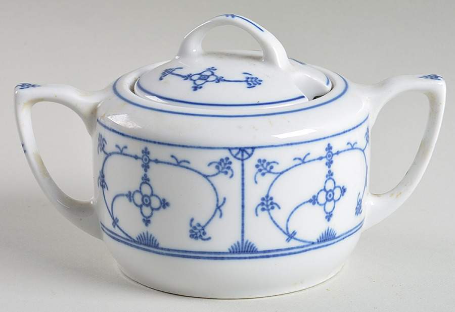 Blau Saks Sugar Bowl & Lid by Jaeger-1