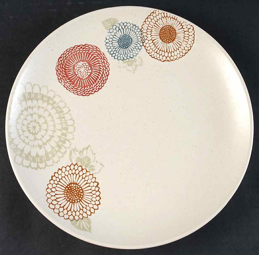 Floral Dinner Plate by Essential Home-1