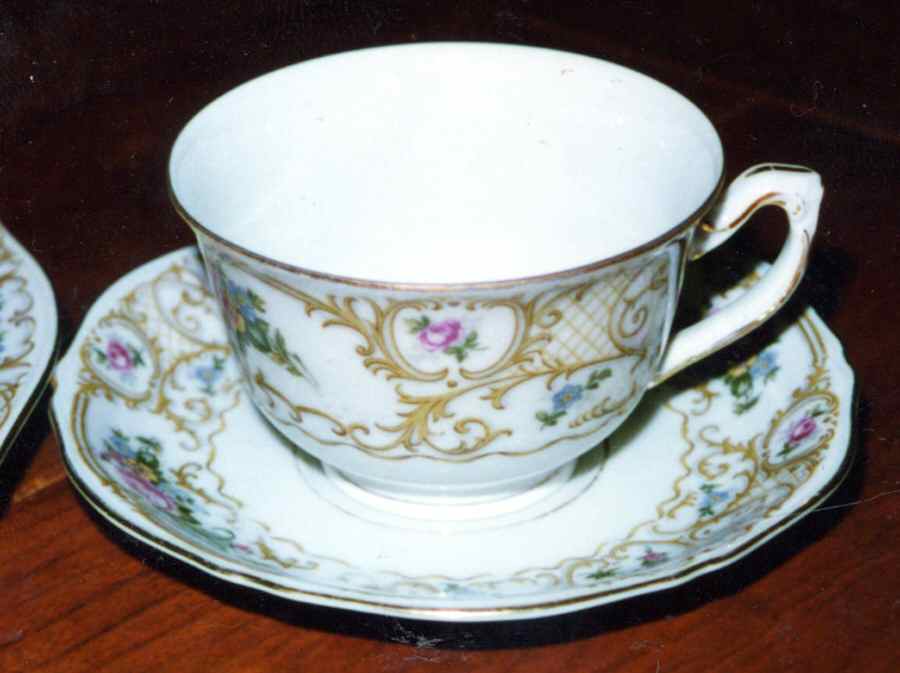 11649 Footed Cup & Saucer Set by Epiag-1