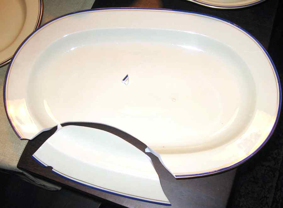 EDE49 16" Oval Serving Platter by Edelstein-1