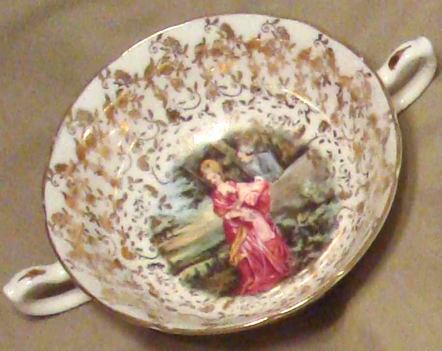 ENG123 Footed Cream Soup Bowl by England-1