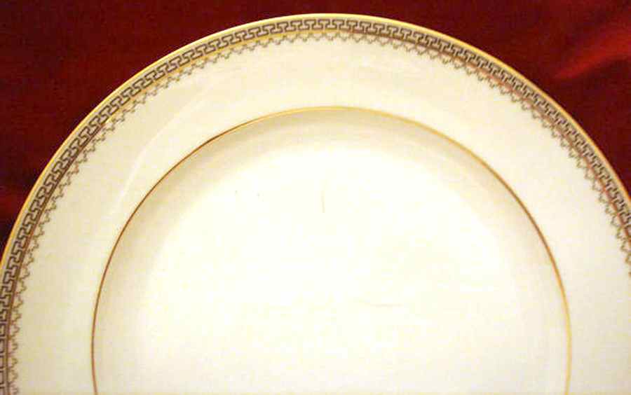 Parthenon (Gold Verge) Salad Plate by Epiag-1