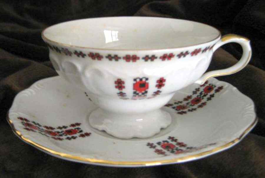 EDE50 Footed Cup & Saucer Set by Edelstein-1