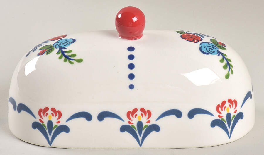 Zanzibar Lid for 1/4 Lb Butter by Euro Ceramica-1