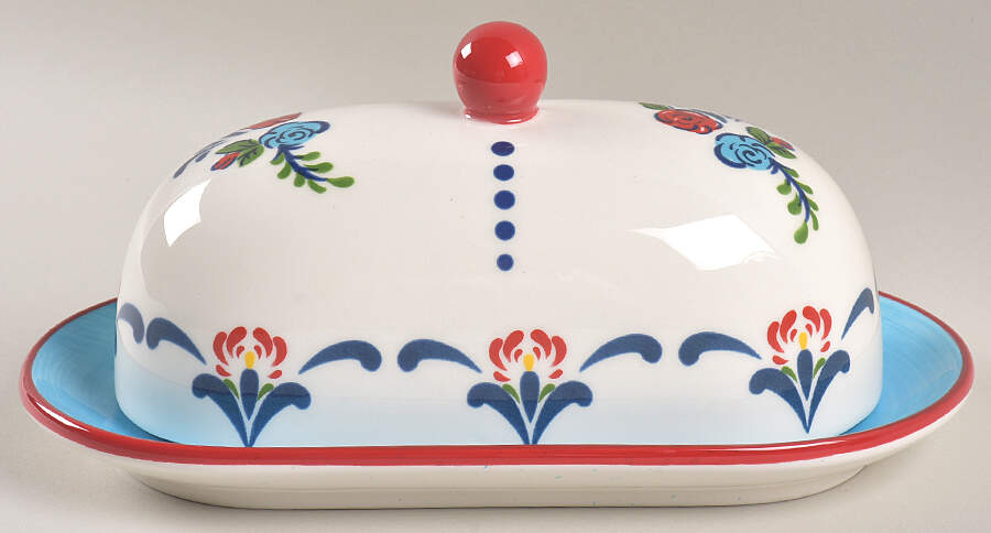 Zanzibar 1/4 Lb Covered Butter by Euro Ceramica-1