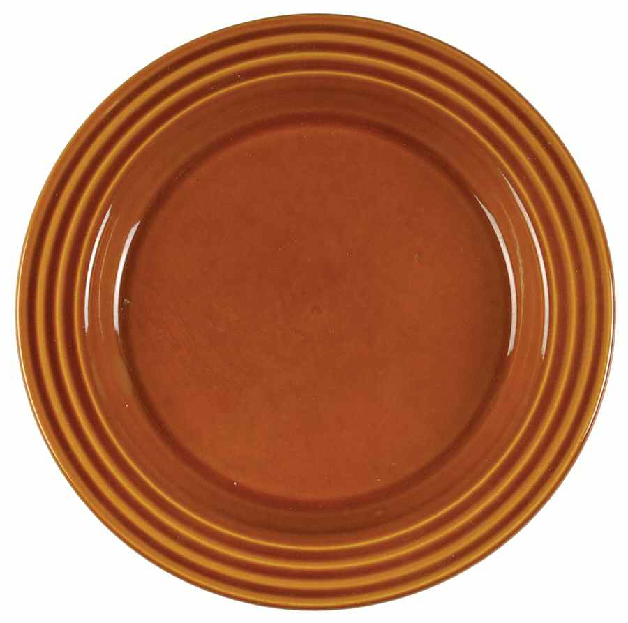 Le Potier Caramel Salad/Dessert Plate by Emile Henry-1