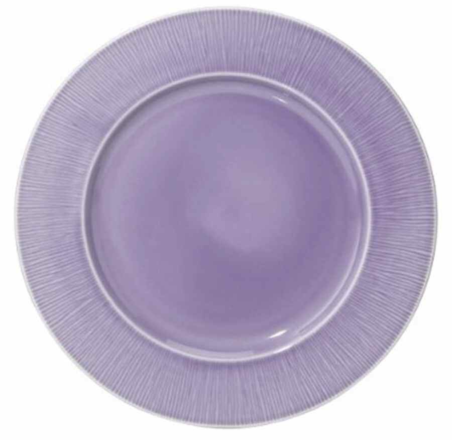 Silk Lavender Dinner Plate by Euro Ceramica-1