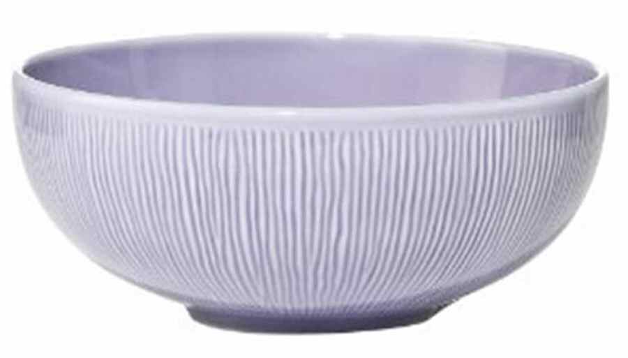 Silk Lavender Soup/Cereal Bowl by Euro Ceramica-1