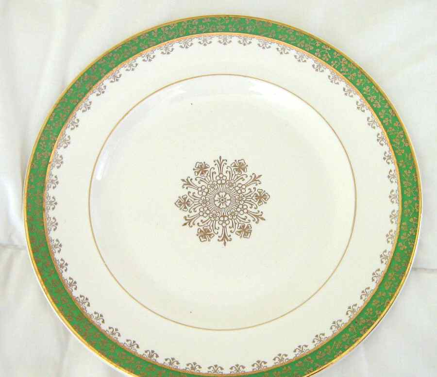 Hampton Green Dinner Plate by Empire Porcelain -1