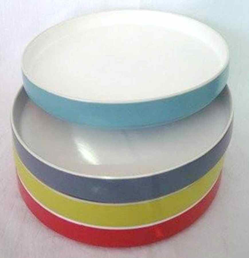 Stackables Grey Dinner Plate by Euro Ceramica-1
