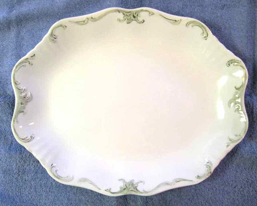 Hamburg 14" Oval Serving Platter by John Edwards-1