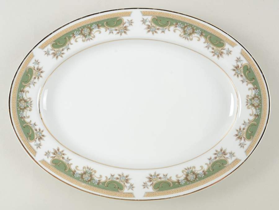Alberta 12" Oval Serving Platter by Everbrite (Japan)-1