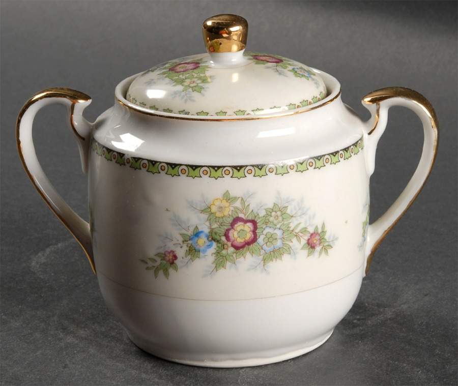 ESO28 Sugar Bowl & Lid by ESCO (Japan)-1