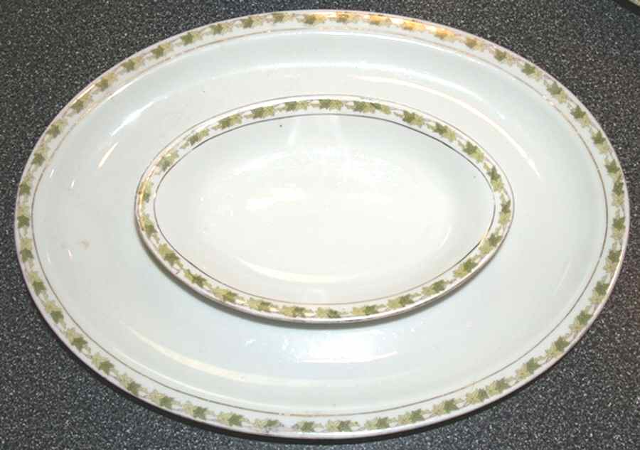ECA7 11" Oval Serving Platter by Eagle (Austria)-1