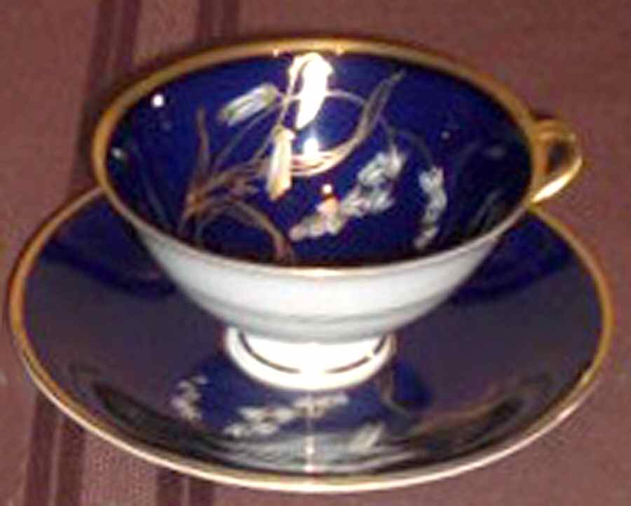 17970 Footed Cup & Saucer Set by Edelstein-1