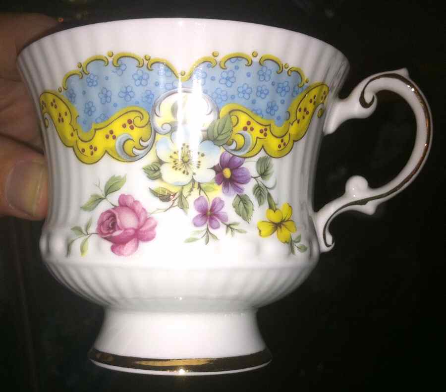 Rose Marie Footed Cup by Elizabethan-1