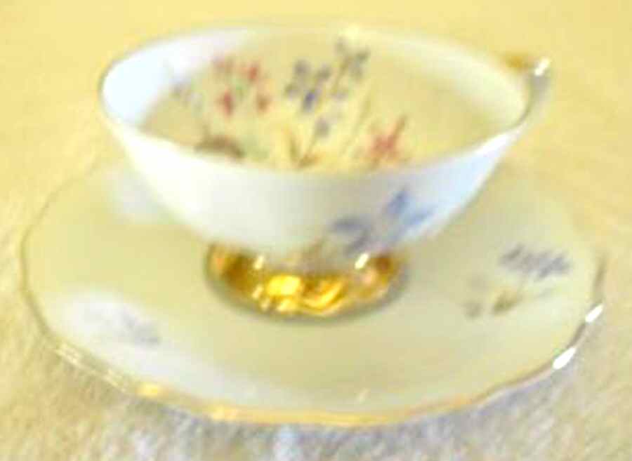 2547 Footed Cup & Saucer Set by Eberthal-1