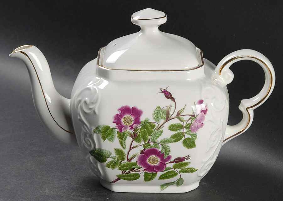 1140B Teapot & Lid by Wood & Sons-1