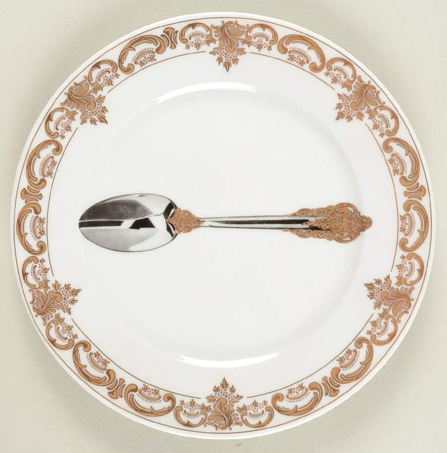 Baroque Dessert/Pie Plate by Email de Limoges-1