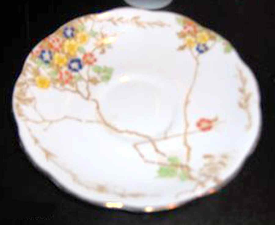 Summer Blossom Saucer by Bell China-1