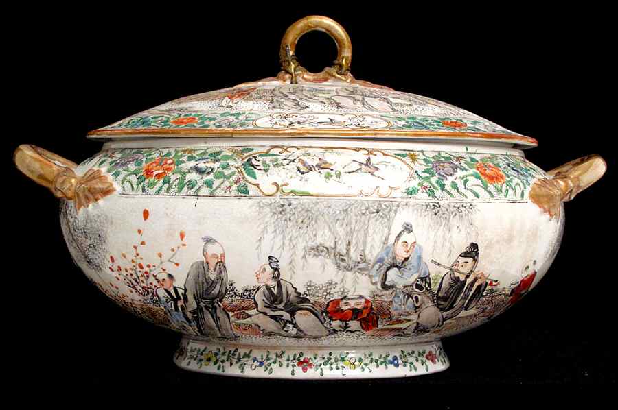 ENG144 Tureen &  Lid by England-1