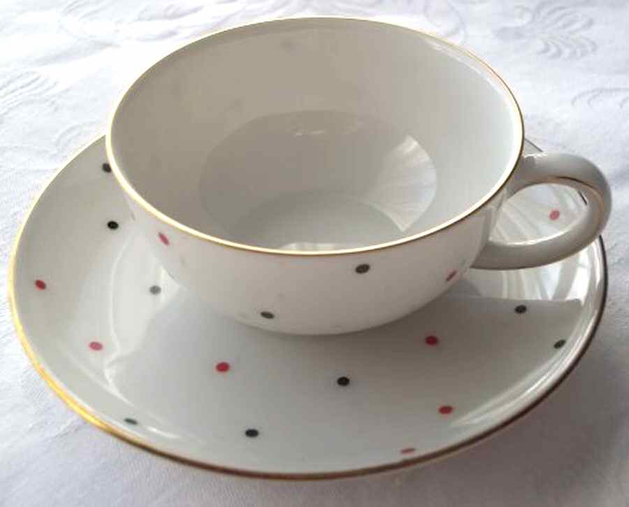 18139 Flat Cup & Saucer Set by Edelstein-1