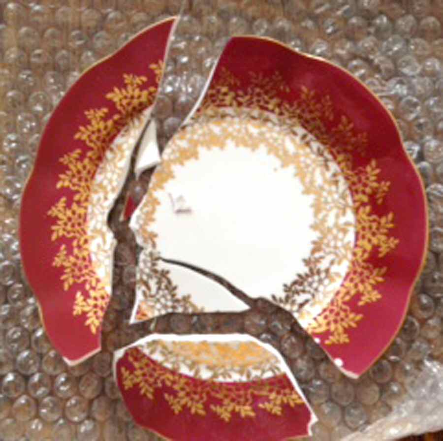 ELZ54 Bread & Butter Plate by Elizabethan-1
