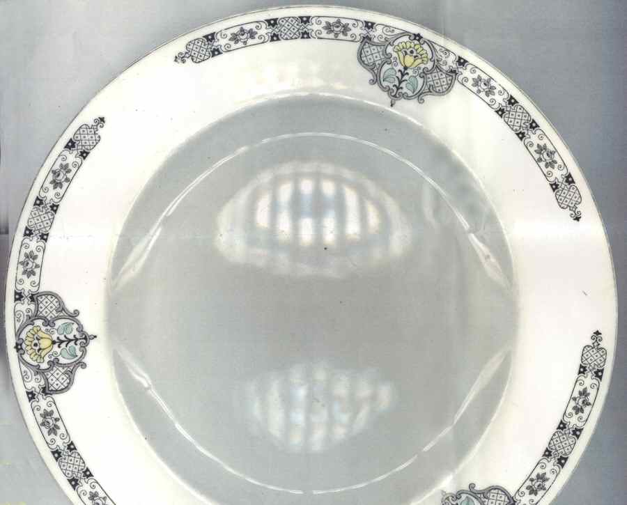 EAM62 Dinner Plate by E & A Muller-1