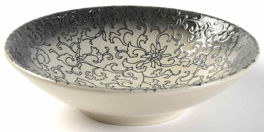 Scroll Soup/Cereal Bowl by Euro Ceramica-1