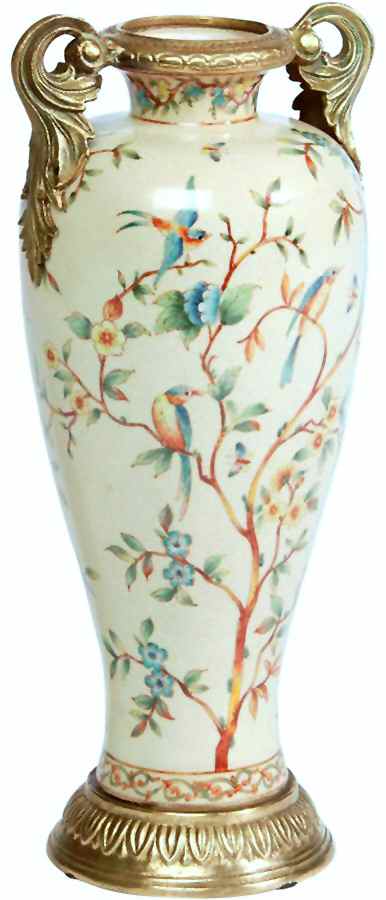 Anabelle Collection Small Vase by Ethan Allen-1