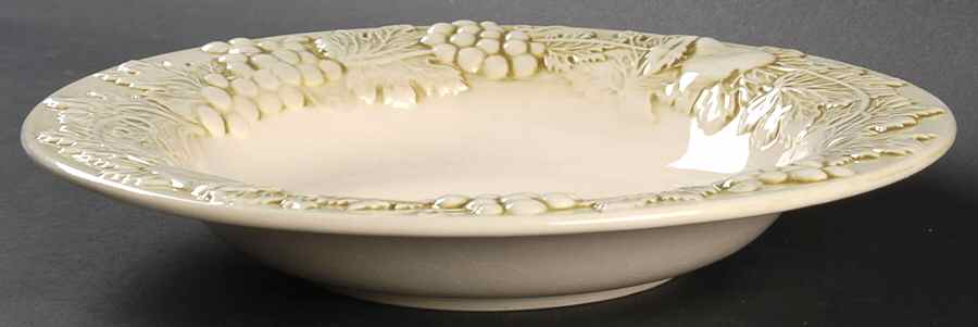 Vineyard Green 10" Soup/Pasta Bowl by Euro Ceramica-1