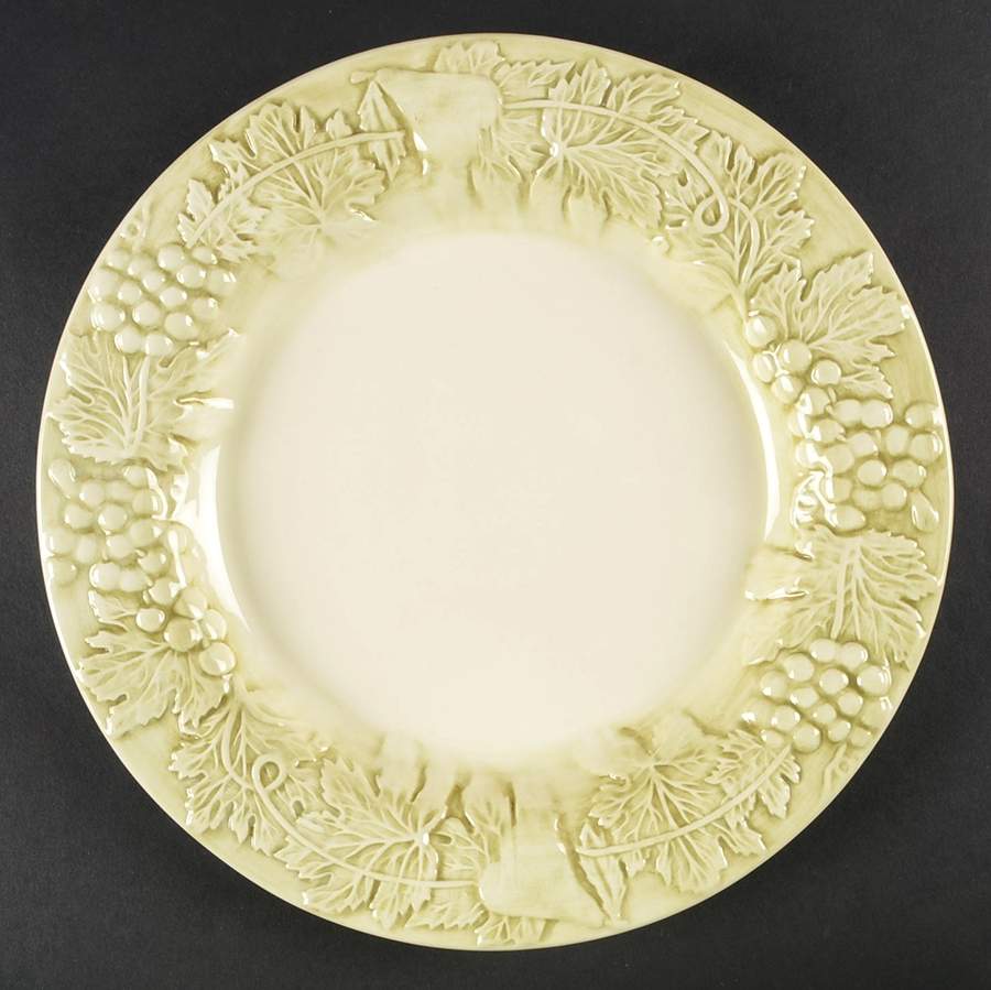 Vineyard Green Dinner Plate by Euro Ceramica-1