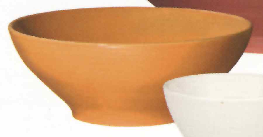 Tangerine Individual Soup/Salad Bowl by Emile Henry-1