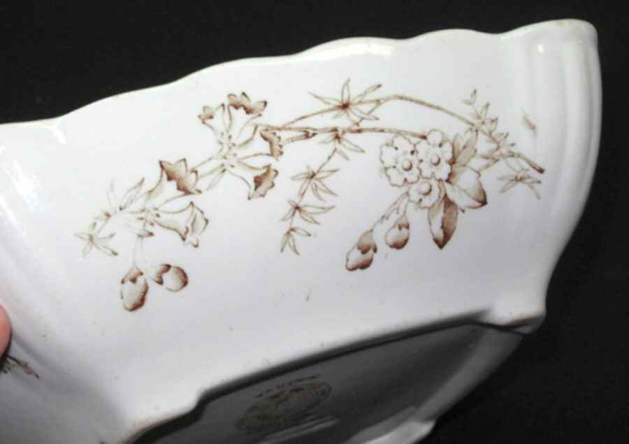 Minerva (Brown) 7" Square Vegetable Bowl by John Edwards-1