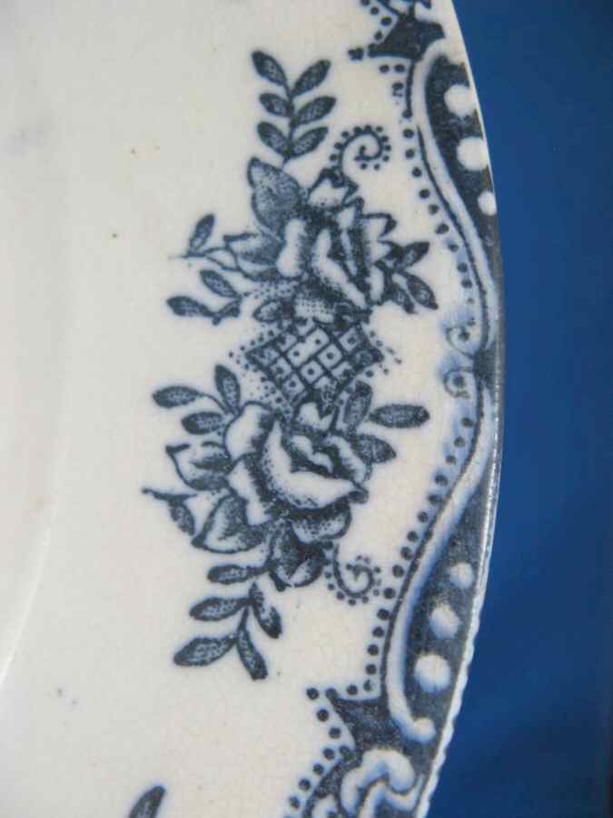 Endon Blue Dinner Plate by England-1