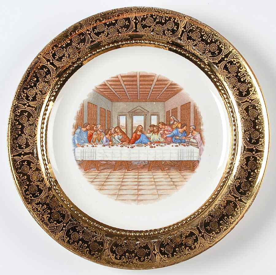 EAN45 Dinner Plate by Eastern China -1
