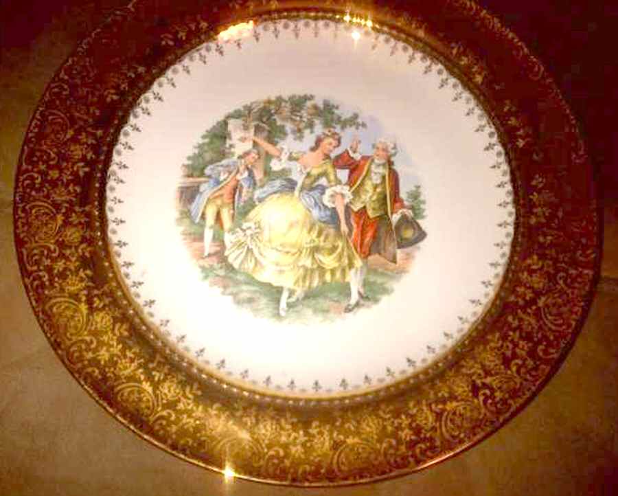 EAN46 Dinner Plate by Eastern China -1