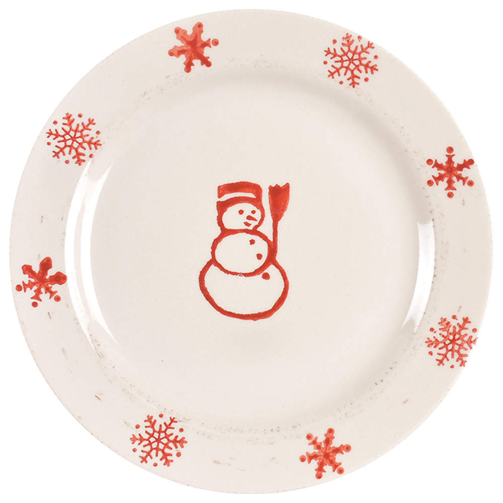 Birchwood Holiday Salad Plate by Euro Ceramica-1