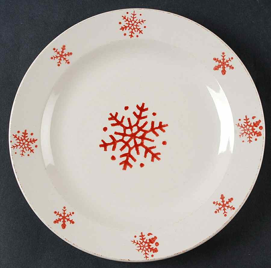 Birchwood Holiday Salad Plate by Euro Ceramica-1