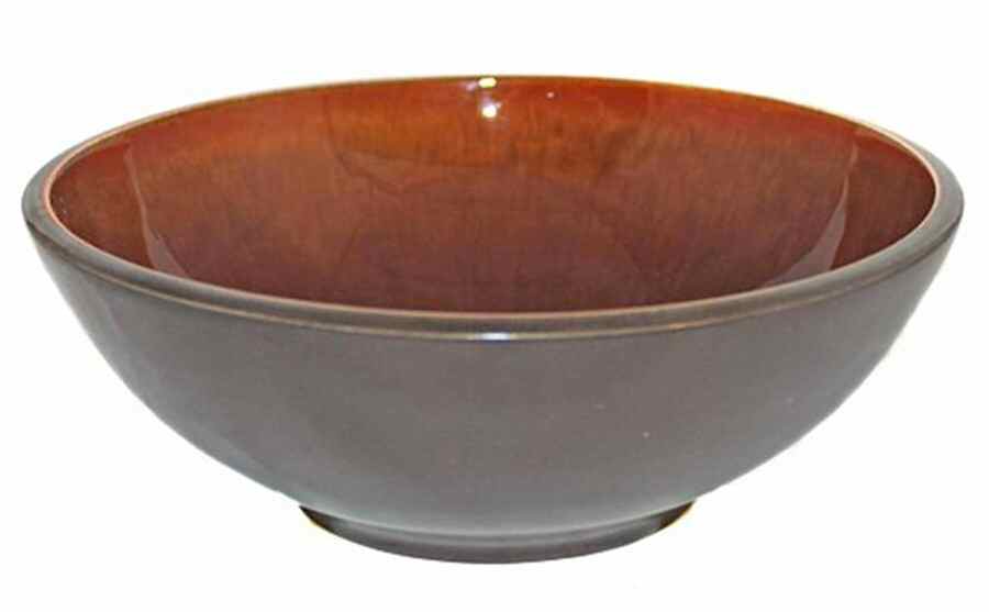 Amber Reactive Soup/Cereal Bowl by Euro Ceramica-1