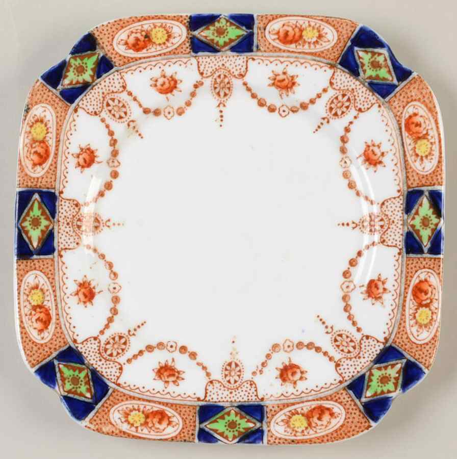 3775 Square Bread & Butter Plate by Colclough-1