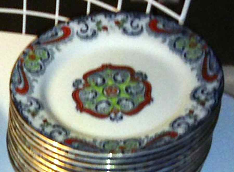 Astoria Multicolor Bread & Butter Plate by Empire Porcelain -1