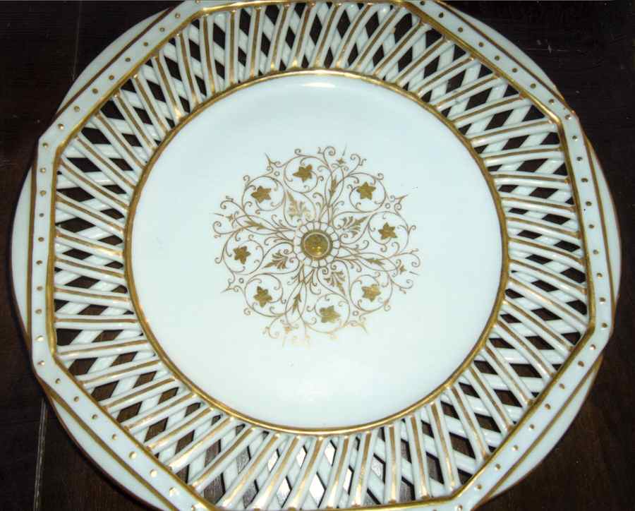 EPI425 Pierced Edge Luncheon Plate by Epiag-1