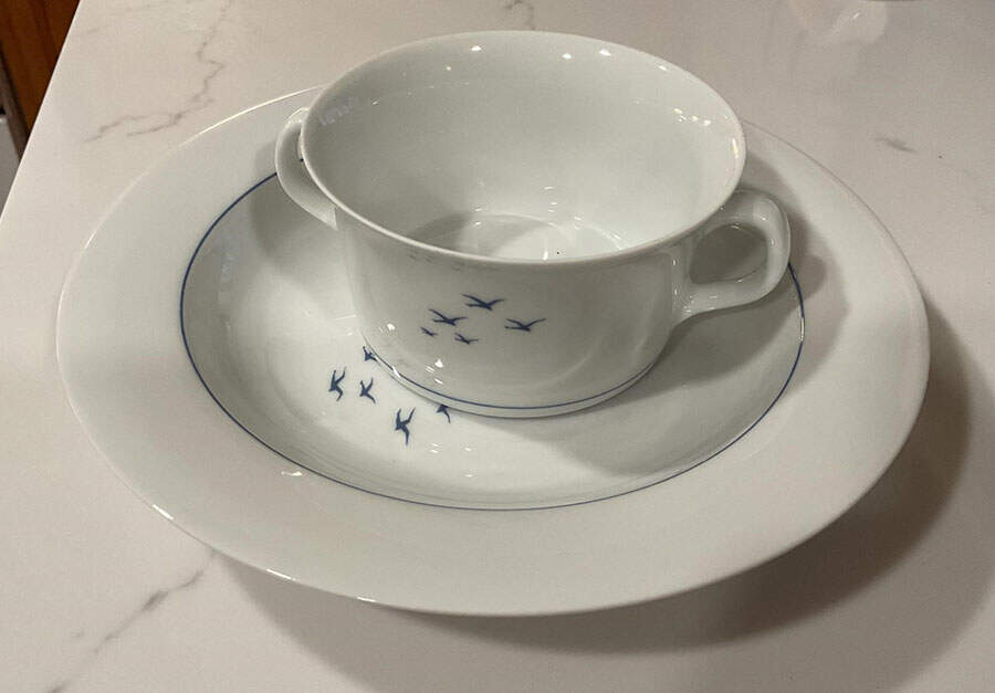 ESC284 Flat Cream Soup Bowl by Eschenbach-1