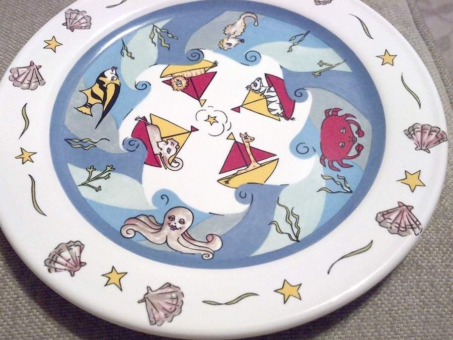 Mes Ames Dinner Plate by Essex Collection-1