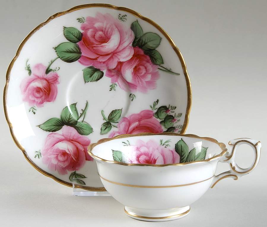 13677 Footed Demitasse Cup & Saucer Set by Hammersley-1