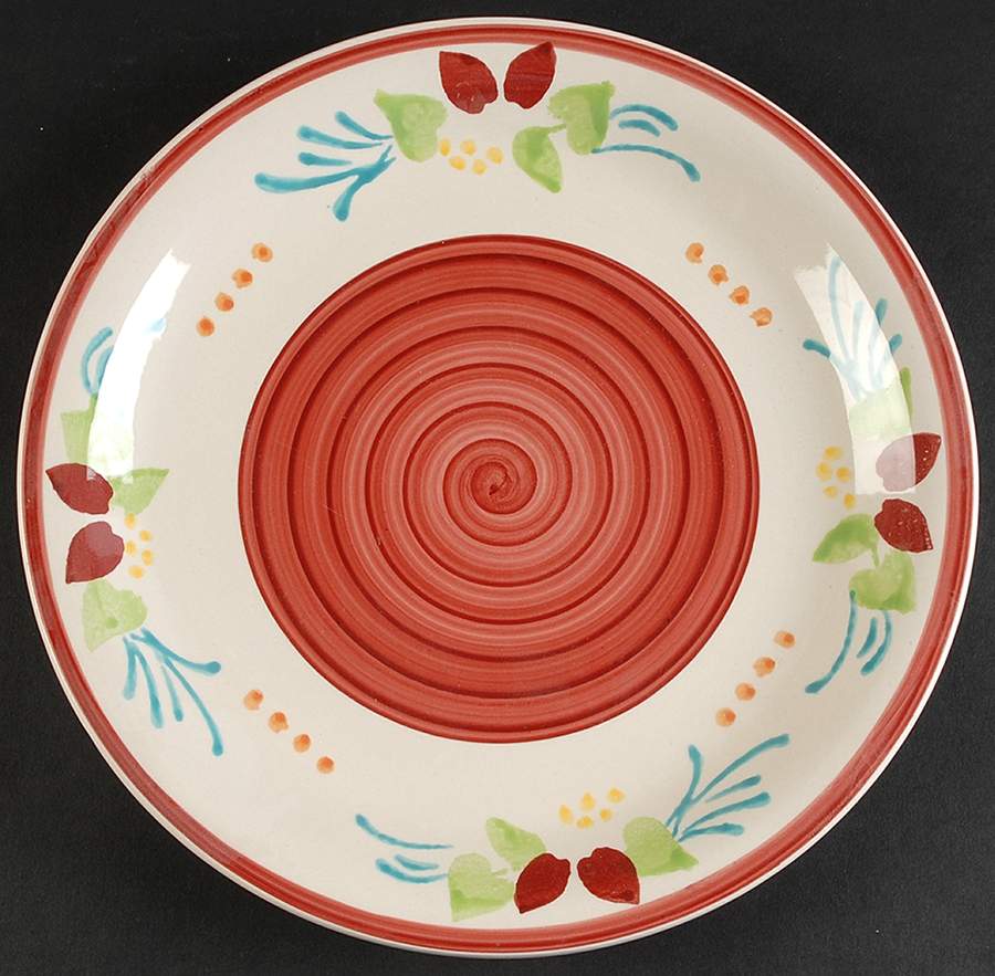 Rosa Garden Dinner Plate by Essential Home-1