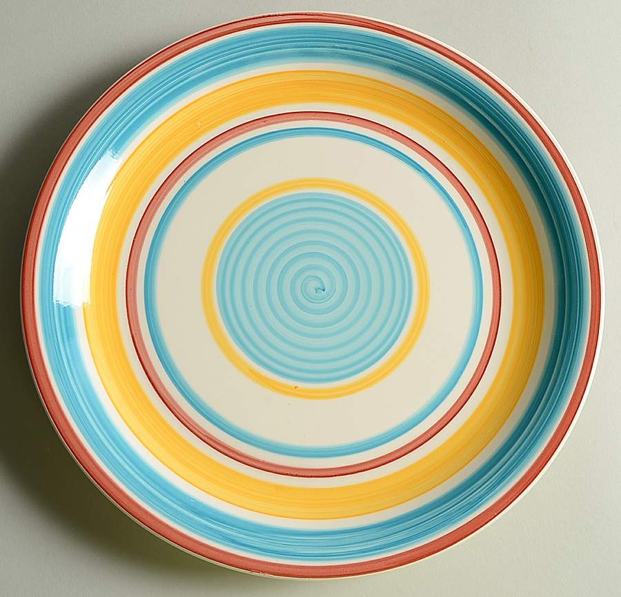 Manta Stripes Dinner Plate by Essential Home-1